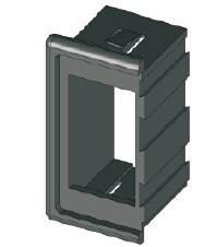 Mouting panel end