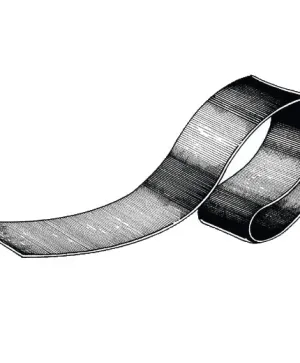 EPDM Rubber Strip – 60 x 2 mm, Black (Reinforcement Strip for Keel 