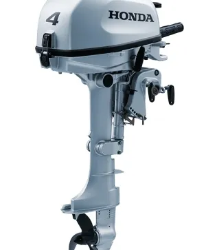 Honda BF4AH – 4 HP Portable 4-Stroke Outboard Motor, Quiet and Efficient