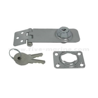Заключващ механизъм, Inox - 98 х 30 мм