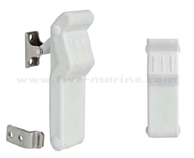 Заключващ механизъм, Inox/PVC - 96 х 29 мм