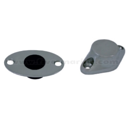 Магнитен стопер за врата, Inox - до 3.8 кг