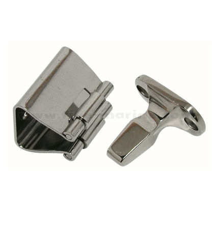 Заключващ клипс, Inox - 29 x 21 мм