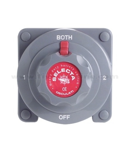 “Selecta” Dual Battery Switch – OFF/1/2/BOTH