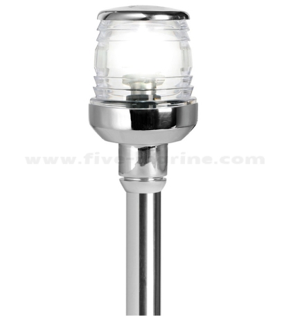 Сгъваема топова светлина, Inox, LED, 60 см - за лодки до 50 м