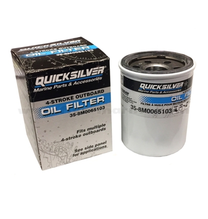 Маслен филтър QUICKSILVER за двигатели 8-60 кс, 35-8М0162830