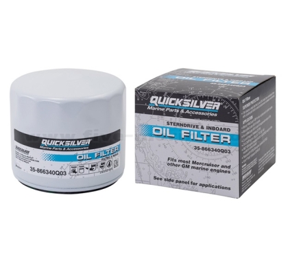 Маслен филтър за бордови двигател, MCM/MIE GM - QUICKSILVER 35-866340Q03