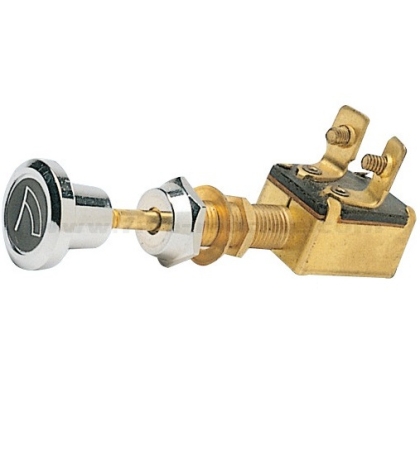 Marine Brass Utility Toggle Switch