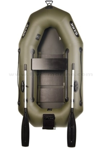Inflatable boat BARK B-210CN, one-man, rowing boat, with transom board