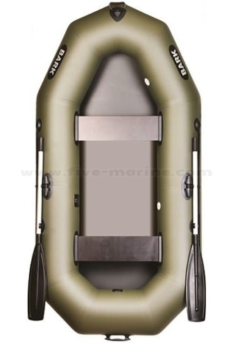 Inflatable boat BARK B-240, two-man, rowing boat