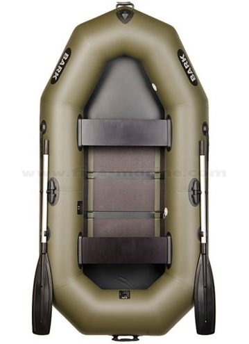 Inflatable boat BARK B-240C, two-man, rowing boat