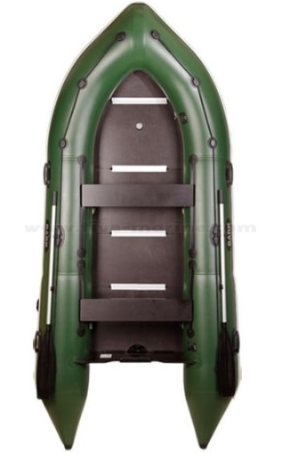 Inflatable boat BARK BN-310S, three-man, pointed-nose motorboat, inflatable keel and rigid floor