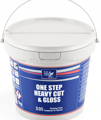 One-step polish-paste for gelcoat Sea-Line® S05 ONE STEP HEAVY CUT & GLOSS