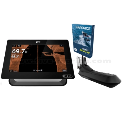 E70639-030S AXIOM+ 12RV с вграден Real Vision 3D сонар+сонда+карта Nav+ Regular