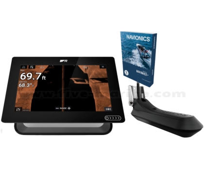 E70369-030N AXIOM+ 12RV с вграден Real Vision 3D сонар сонда+карта Nav+