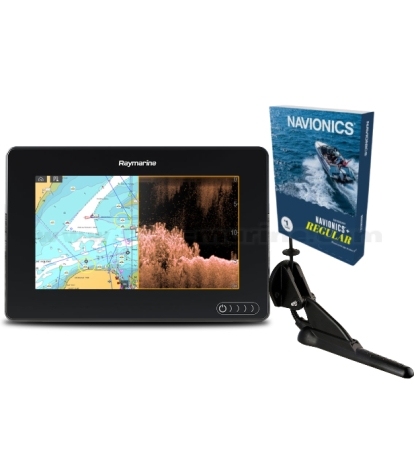 E70364-020S AXIOM 7DV с вграден сонар + сонда CPT-100DVS + карта Nav+Regular
