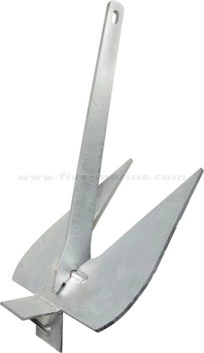 Britany anchor, galvanized
