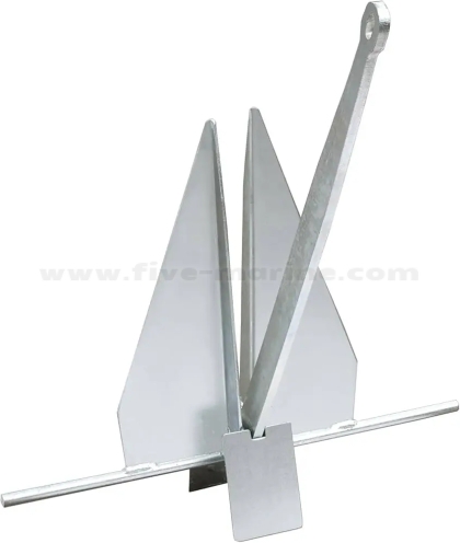 Danforth anchors, hot dip galvanized