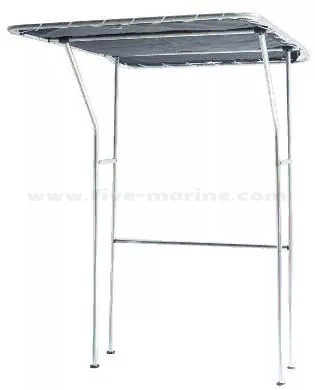 Adjustable aluminium T-top