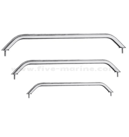 Handle with stainless steel screws