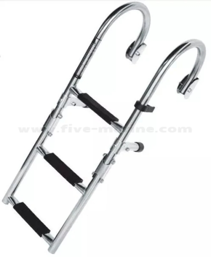 Stainless Steel Ladder with Hand Rails