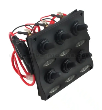 Waterproof 4-Switch LED Panel