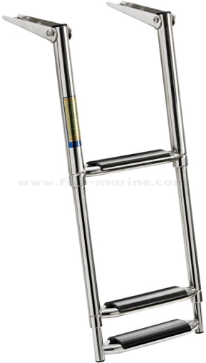 AISI 316 Folding Platform Ladder