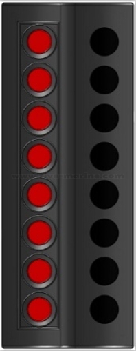 Rocker Switch Panel, 8