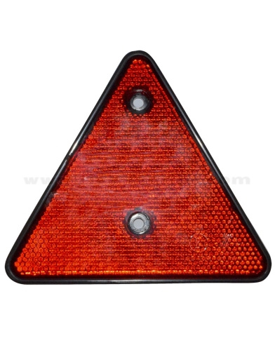 Светлоотразител за ремарке, триъгълен