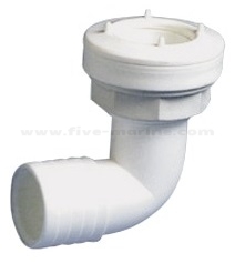Hose adapter 37 mm 90°