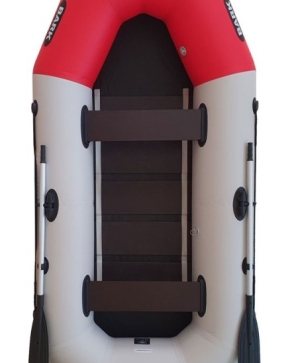 Inflatable boat BARK B-300N, three-man, rowing boat, with transom board