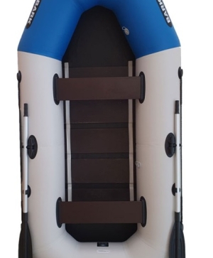 Inflatable boat BARK B-300N, three-man, rowing boat, with transom board