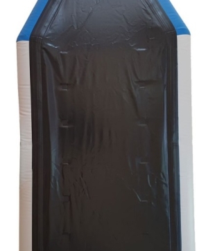 Inflatable boat BARK B-300NP, three-man, rowing boat, with transom board, rubbing strake