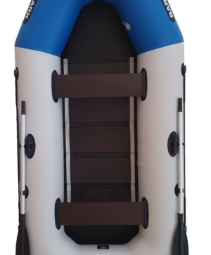Inflatable boat BARK B-300NP, three-man, rowing boat, with transom board, rubbing strake