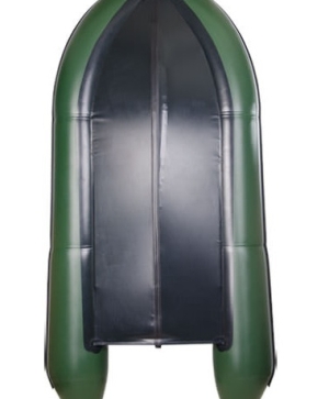 Inflatable boat BARK BN-390S, six-man, pointed-nose motorboat, inflatable keel and rigid floor