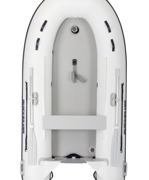 Надуваема лодка Quicksilver Airdeck 300, бял