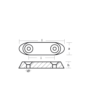 Цинков анод JOHNSON-EVINRUDE - 00935 