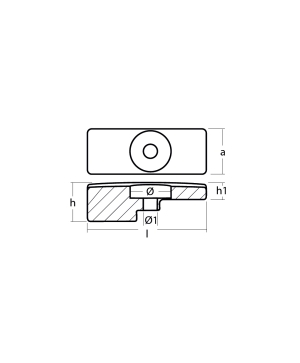 Цинков анод JOHNSON-EVINRUDE - 00937 