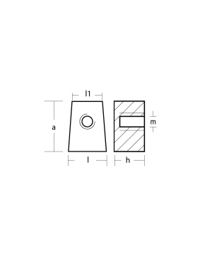 Цинков анод YAMAHA - 01132 