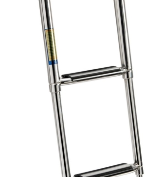AISI 316 Folding Platform Ladder
