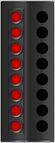 Rocker Switch Panel, 8