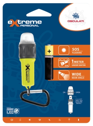 Extreme Personale emergency LED mini torch IP 67
